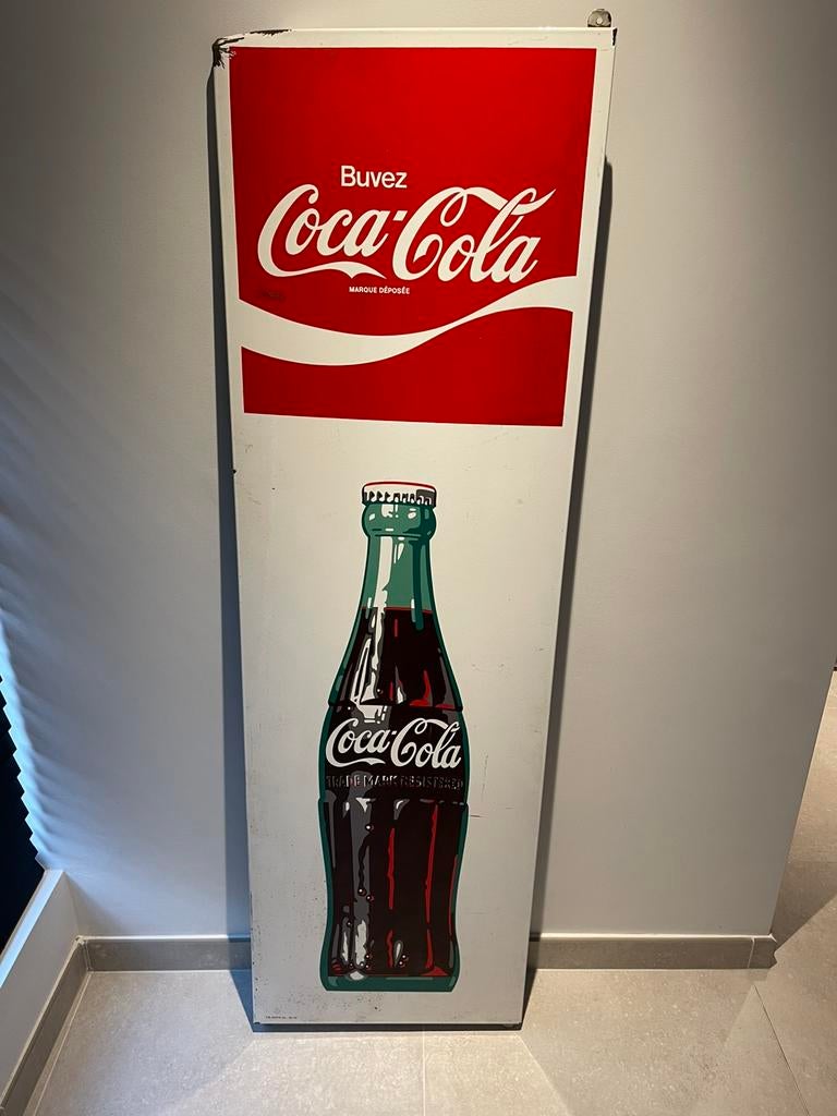 Plaque émaillée Coca Cola, Collections, Enlèvement, Comme neuf