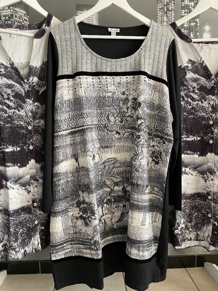 pakket kledij dames - jurk en 2 blouses - 48/50, Kleding | Dames, Verzenden, Zo goed als nieuw, Maat 46/48 (XL) of groter