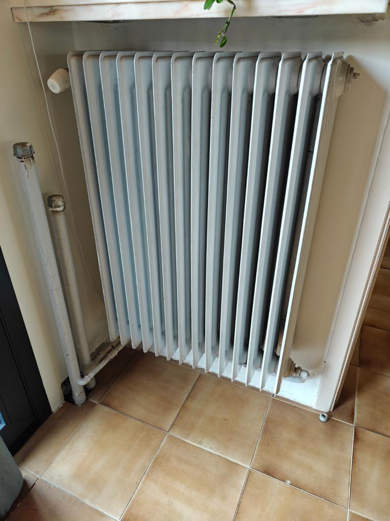 Zware radiator, Ophalen, Radiator
