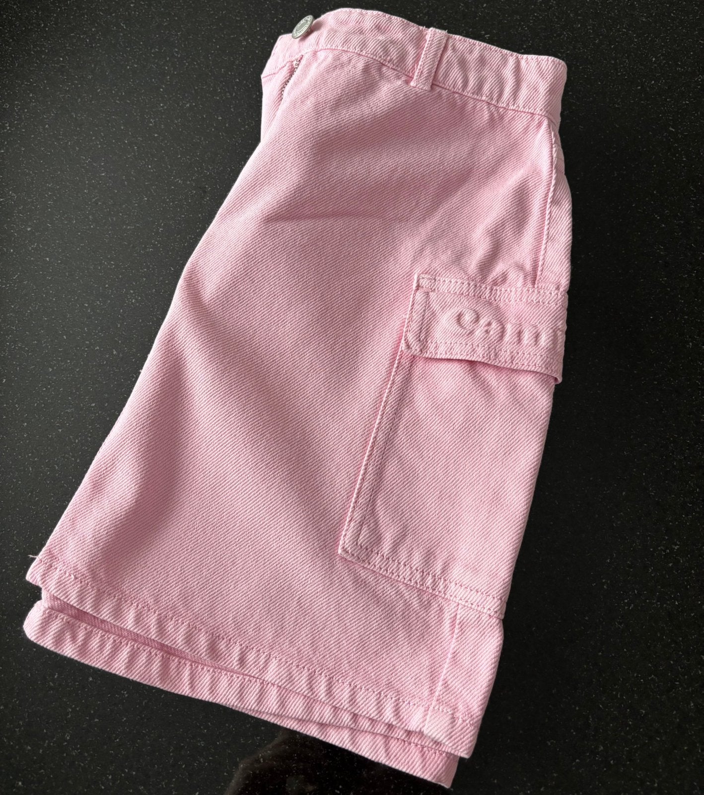 Camille roze jeansrok | 12 jaar | taille verkleinbaar |nieuw, Kinderen en Baby's, Kinderkleding | Maat 152, Ophalen of Verzenden