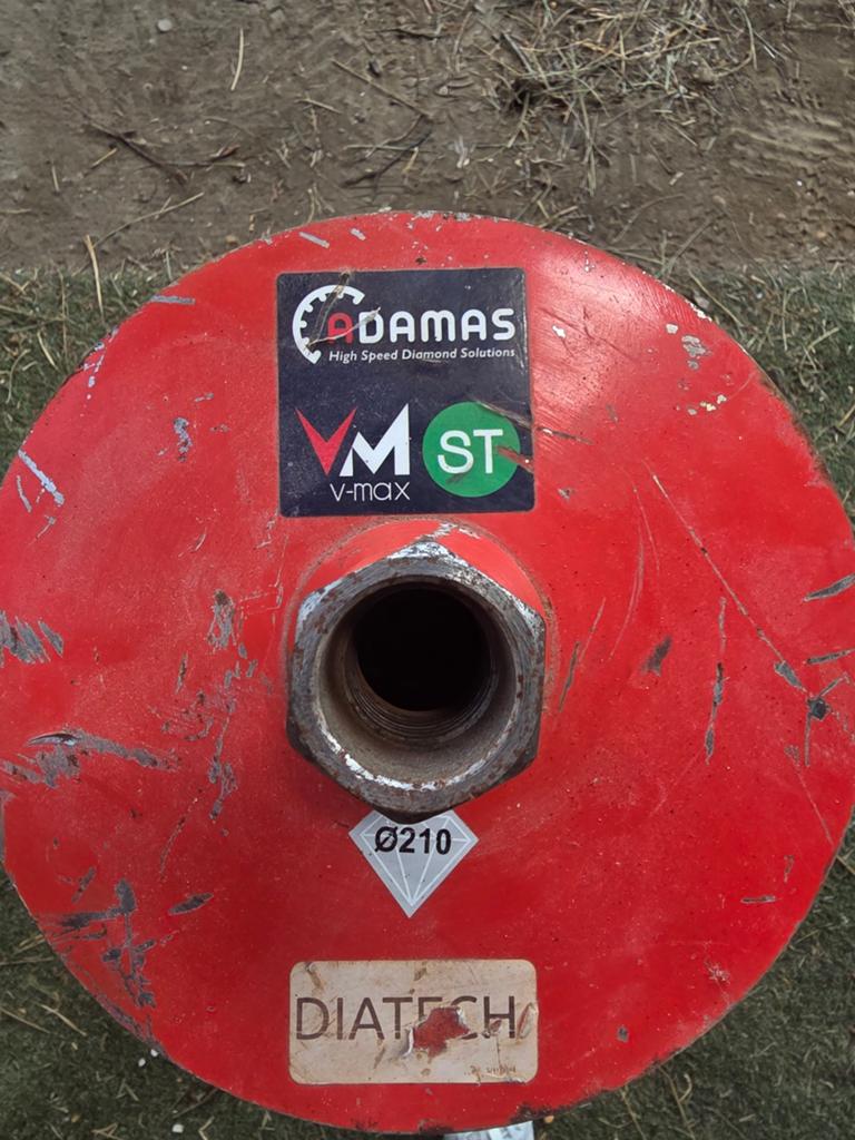 Diverse diamantboren en zaagbladen, Ophalen