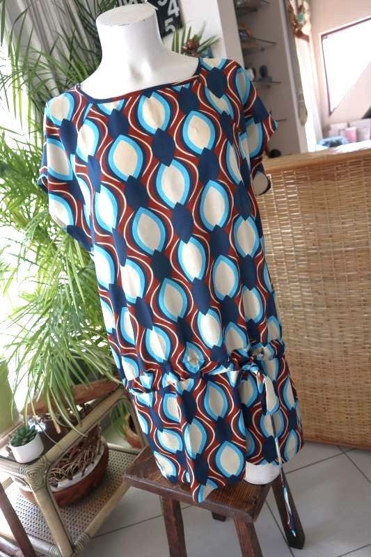 bijzonder vintage dressing jurk, Kleding | Dames, Overige kleuren, Vintage Dressing, Maat 46/48 (XL) of groter, Ophalen of Verzenden