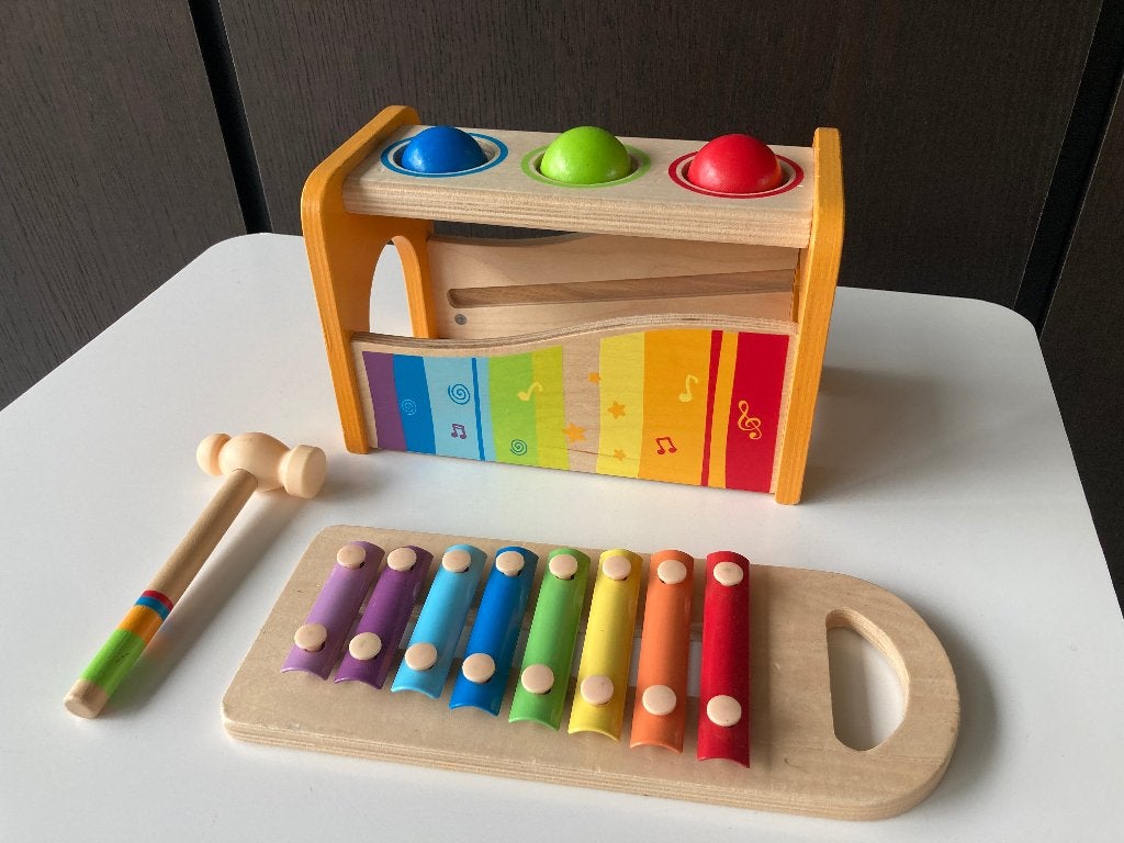 Xylofoon met extraatje, Enfants & Bébés, Jouets | Jouets de bébé, Enlèvement, Utilisé, Autres types