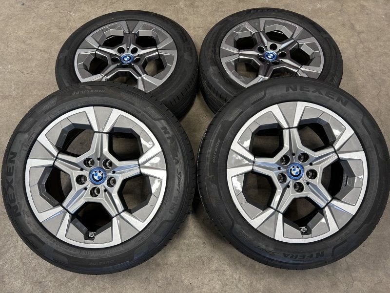 18 inch originele velgen + zomerbanden BMW X1 IX1 X2 IX2 866, Pneus et Jantes, Pneus été, -, 18 pouces