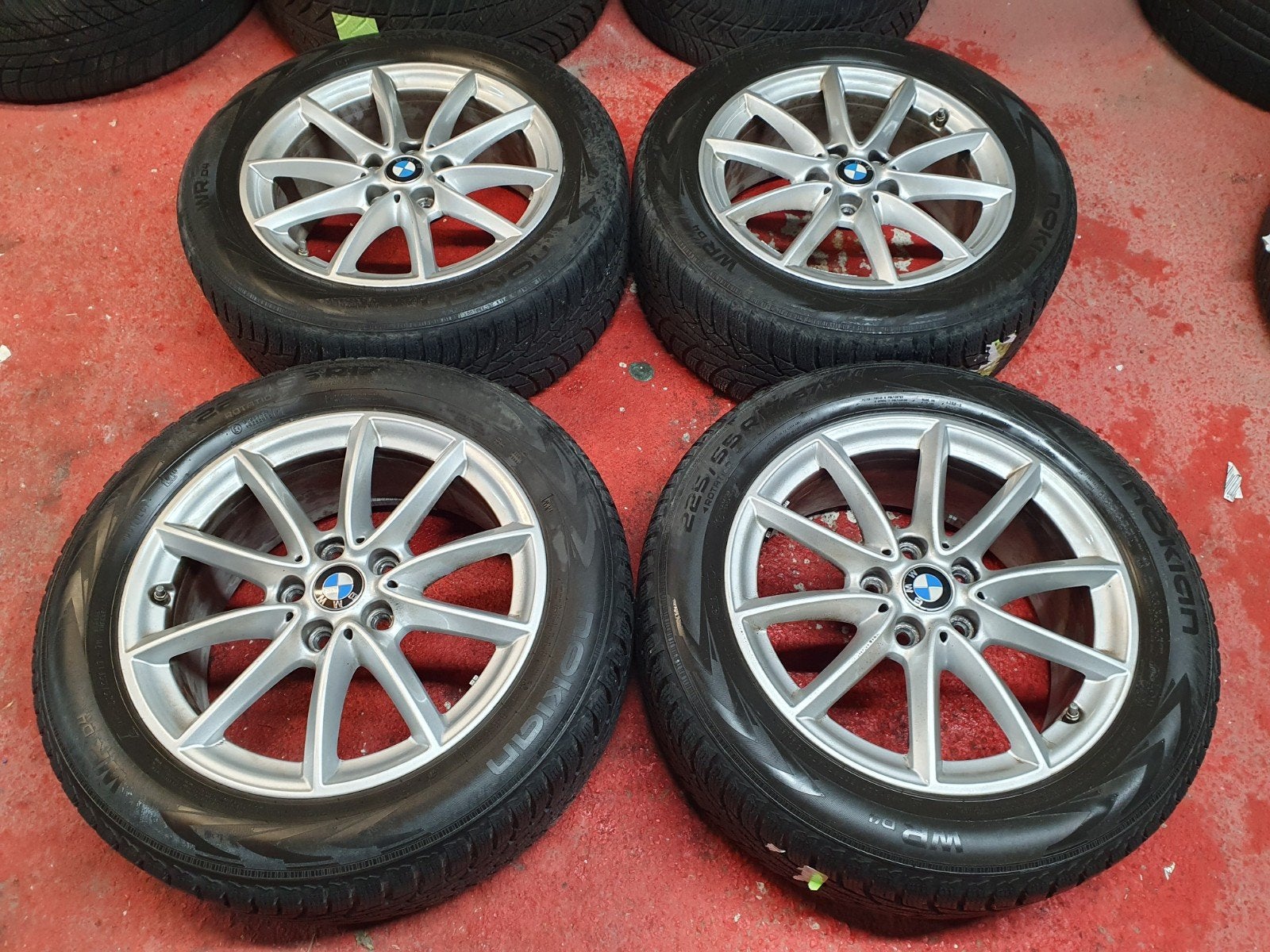 Jantes BMW origine 17" kit hiver X1 F48 et X2 F39 5x112, Enlèvement, Utilisé, BMW