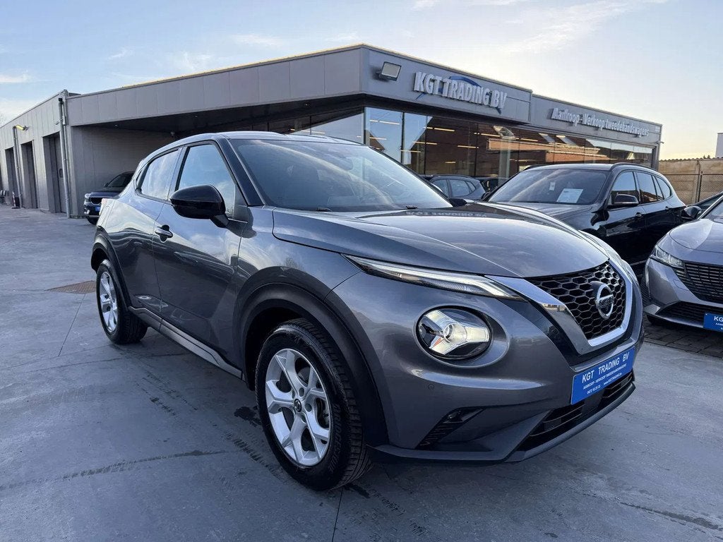 Nissan Juke 1.0i 117PK FULL LED 360 CAMERA CARPLAY BLUETOOTH, Argent ou Gris, Achat, Euro 6, Entreprise