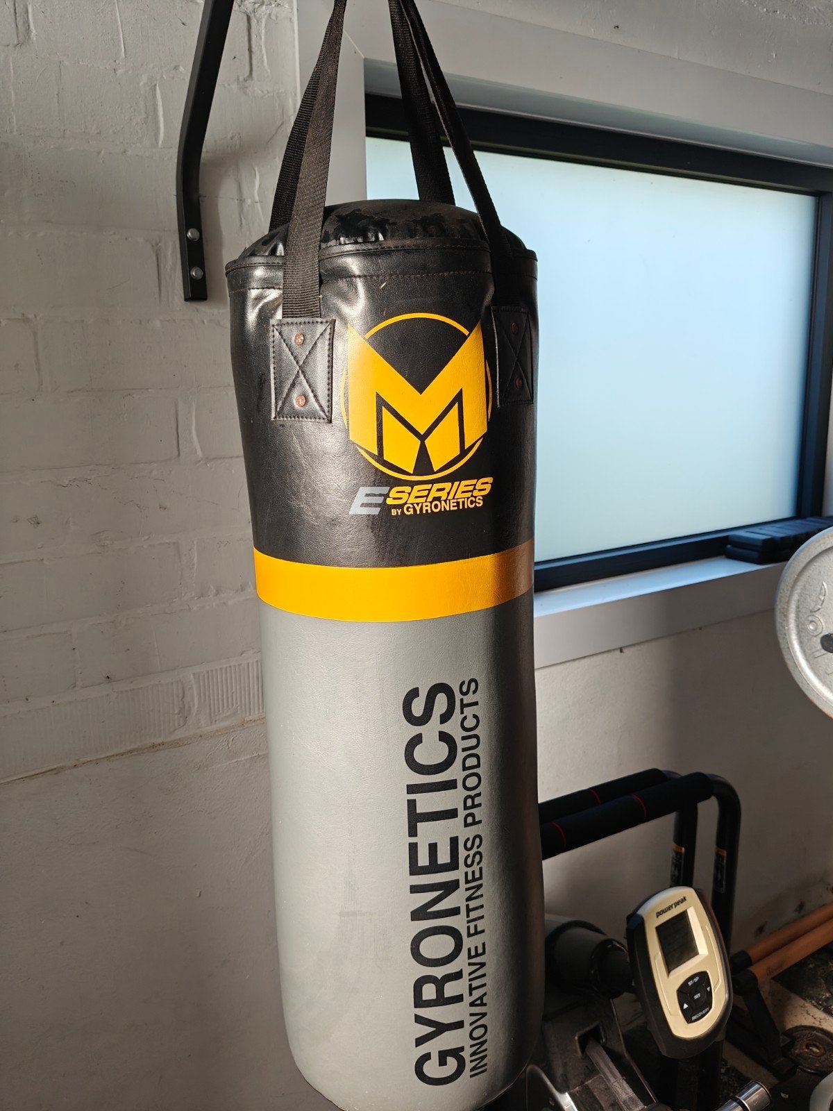 2 in 1 bokszak met optrekstang, Sport en Fitness, Ophalen, Bokszak
