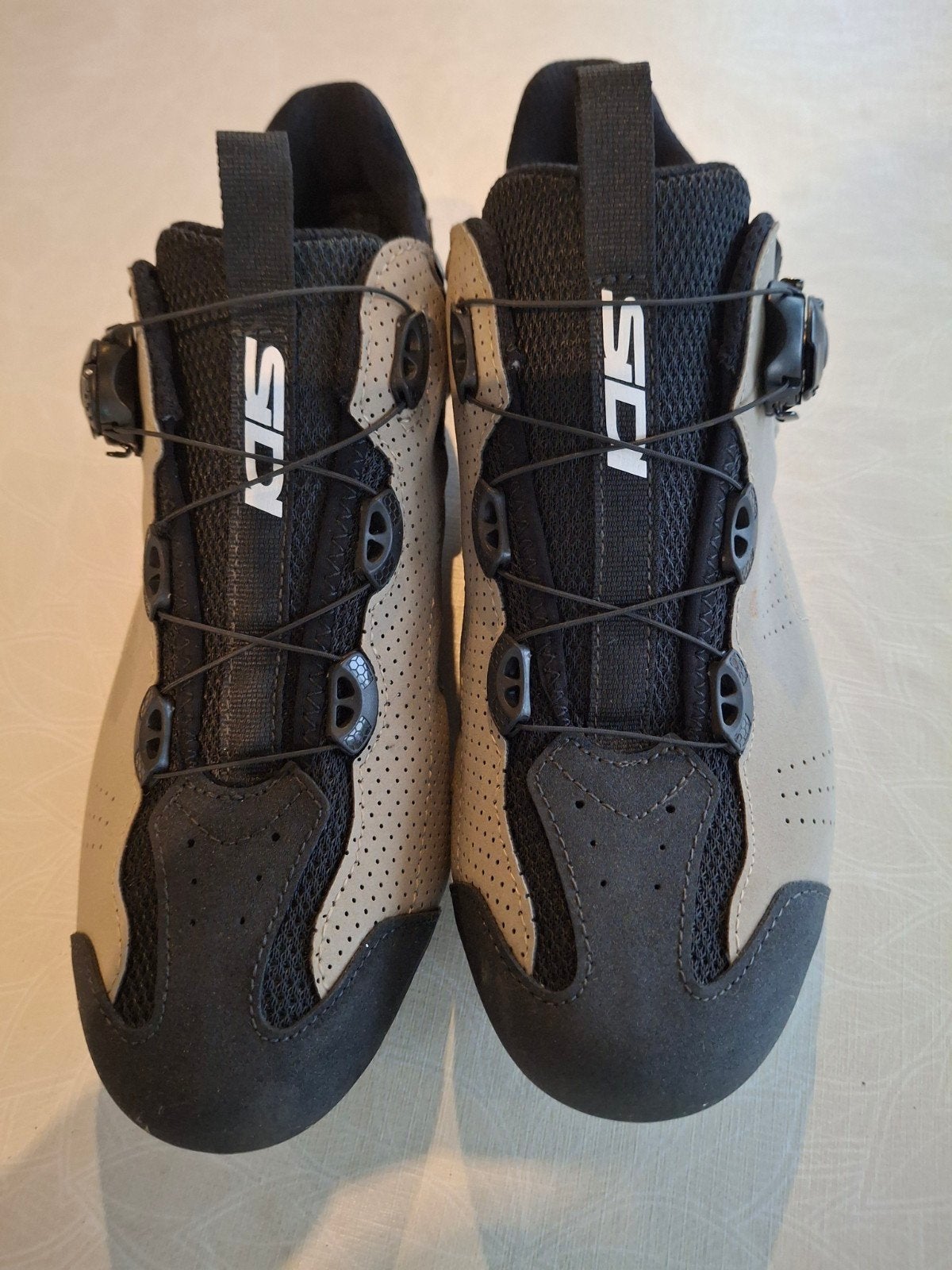fietsschoenen, Ophalen