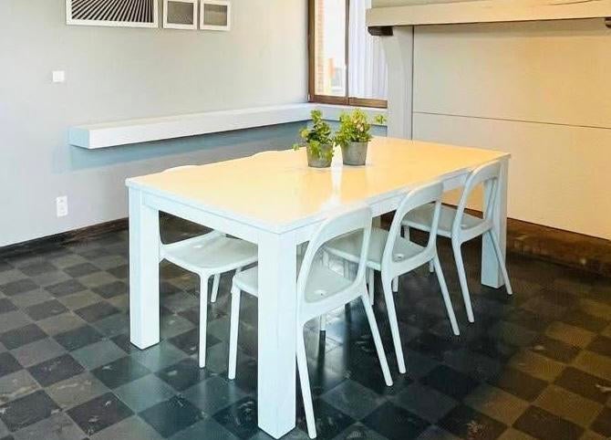 Eettafel voor 8 personen, Huis en Inrichting, Tafels | Eettafels, Ophalen, Zo goed als nieuw