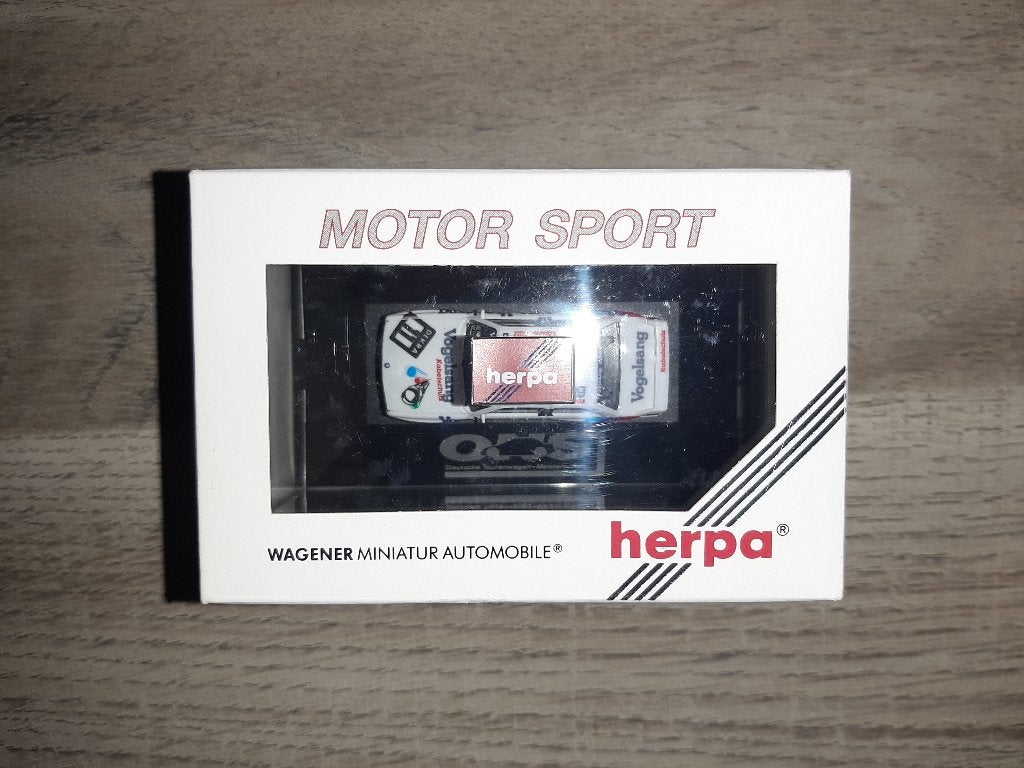 Herpa 1/87 BMW M3 E30 Vogelsang, Hobby & Loisirs créatifs, Voitures miniatures | 1:87, Enlèvement ou Envoi, Comme neuf, Voiture