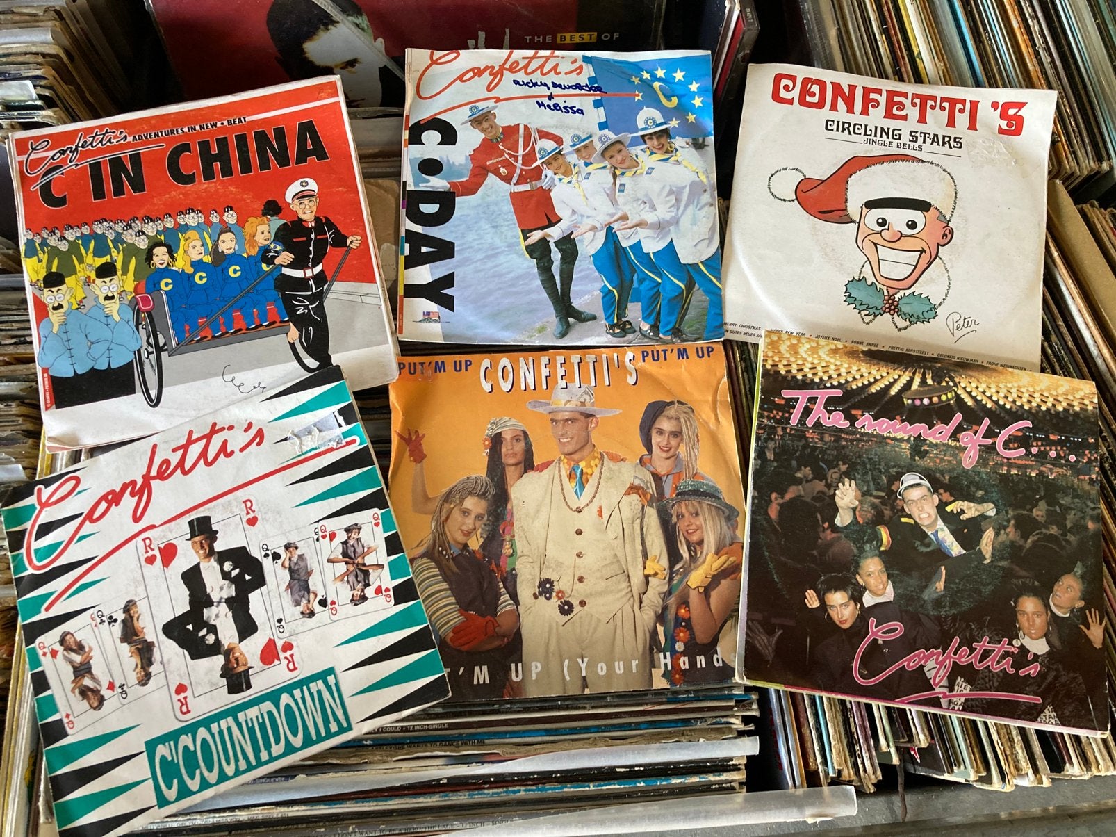 De CONFETTI’s 6 toppertjes samen, Cd's en Dvd's, Ophalen of Verzenden, Zo goed als nieuw