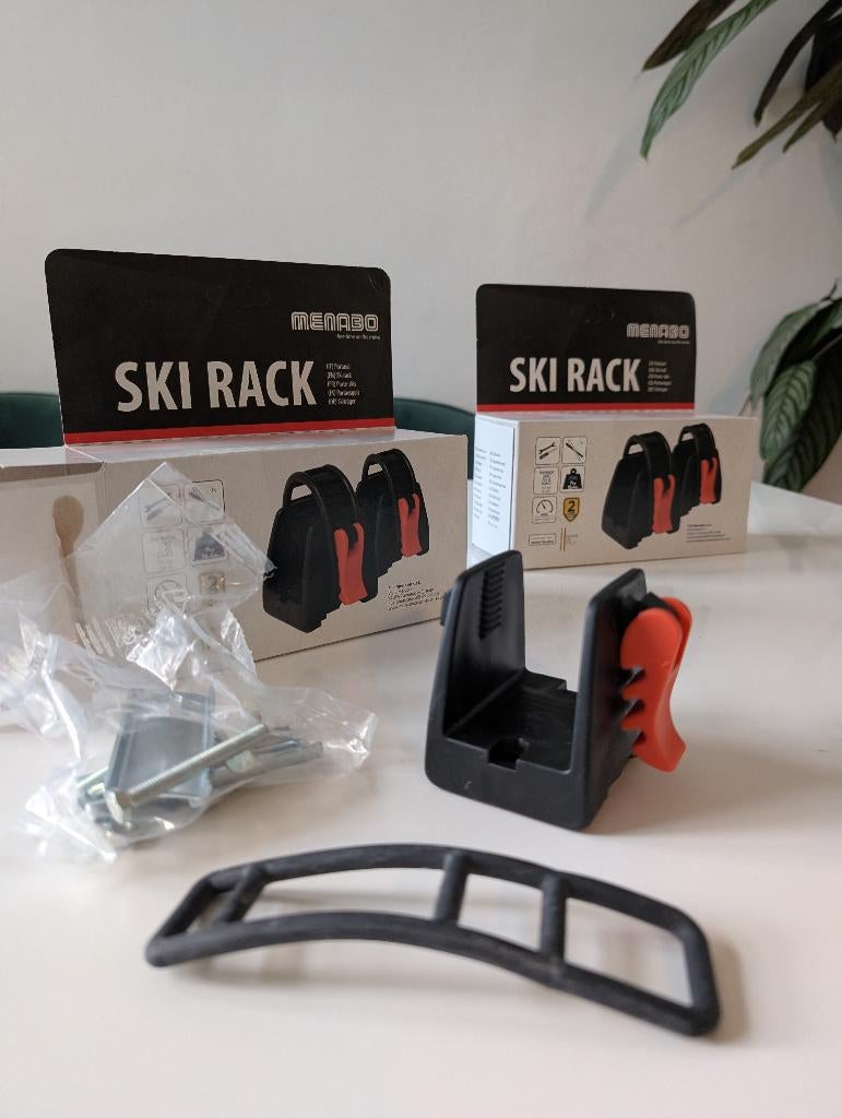 Porte-skis Menabo, Autos : Divers, Porte-bagages, Enlèvement ou Envoi, Neuf
