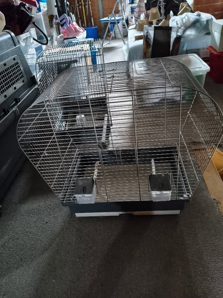 Vogelhok, Dieren en Toebehoren, Ophalen, Gebruikt, Metaal, Vogelkooi