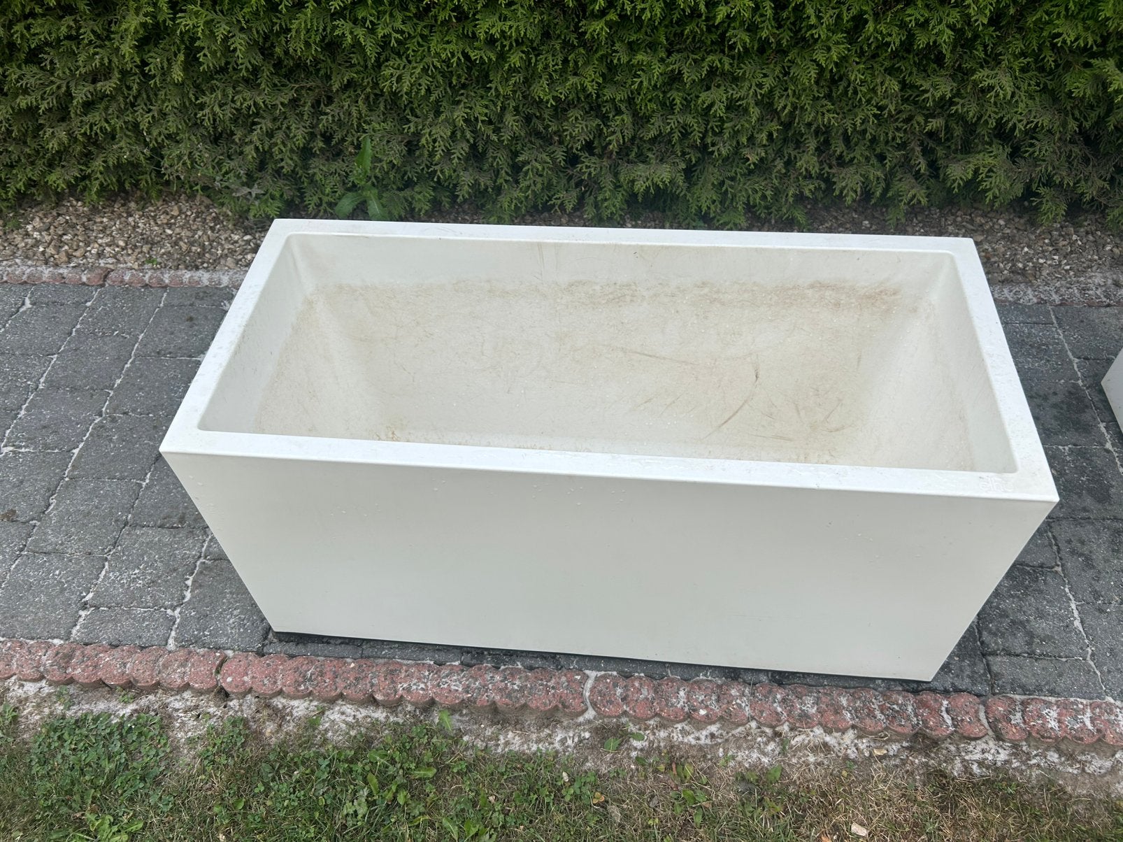 Bloembak elho, Tuin en Terras, Ophalen, Kunststof, Zo goed als nieuw, Rechthoekig
