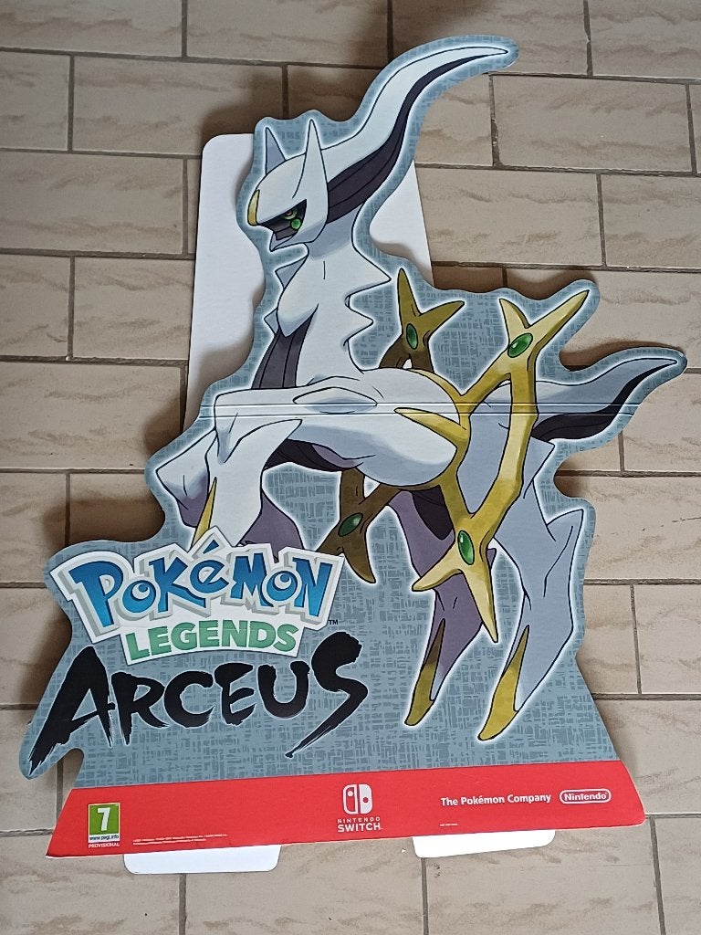 PLV Pokémon Arceus, Enlèvement, Utilisé, Autres types