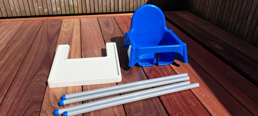 Ikea antilop hoge kinderstoel blauw, Ophalen