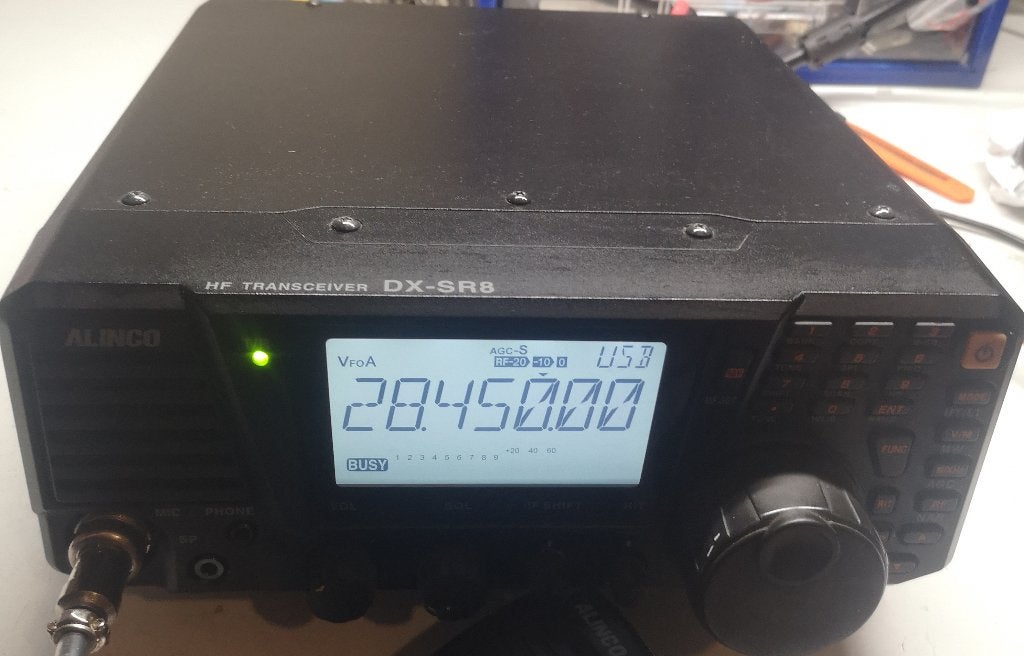 alinco dx-sr8, Telecommunicatie, Zenders en Ontvangers, Ophalen, Gebruikt, Zender en Ontvanger