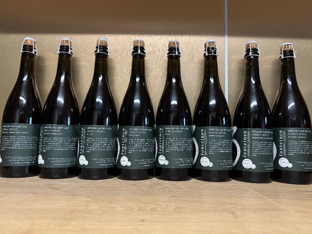 3 fonteinen, speling vh lot, Single Wood serie, RUILEN KOPEN, Verzamelen, Biermerken, Ophalen of Verzenden, Nieuw