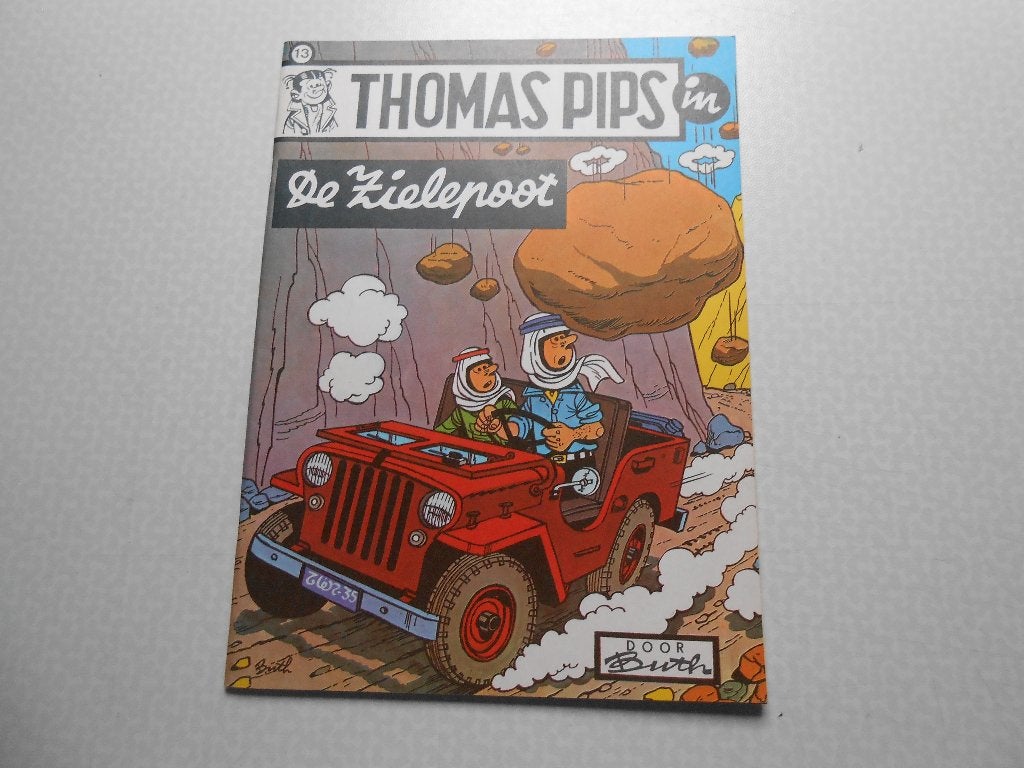 Thomas pips 13 De zielepoot 1970 1 ste druk., Eén stripboek, Nieuw, Ophalen of Verzenden, Buth