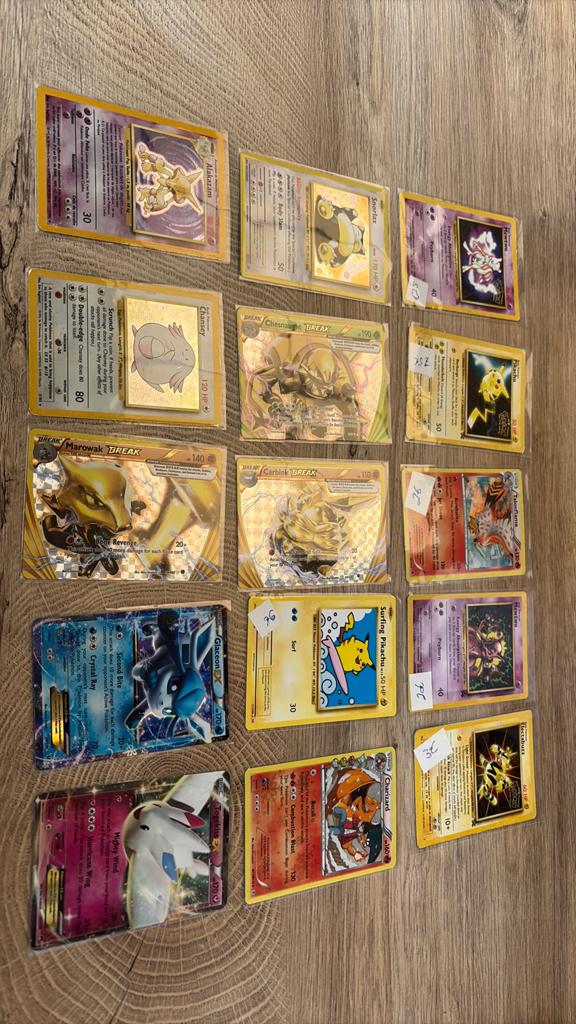 Pokemon lot 3 losse kaarten, Ophalen of Verzenden, Gebruikt