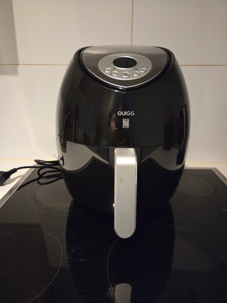 Quigg XL Airfryer – met originele doos, Electroménager, Friteuses à air, Enlèvement, Utilisé, Friteuse à air XL
