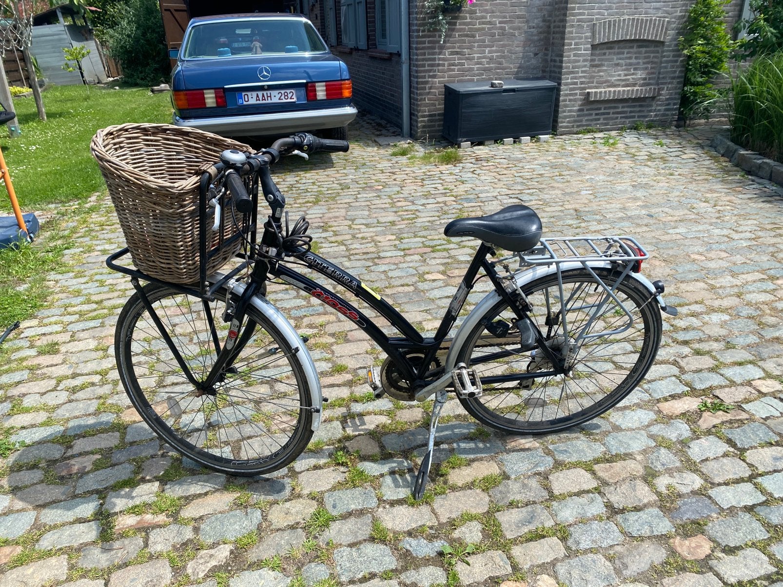 Giterra Cross stadsfiets, Ophalen, Gebruikt, Versnellingen