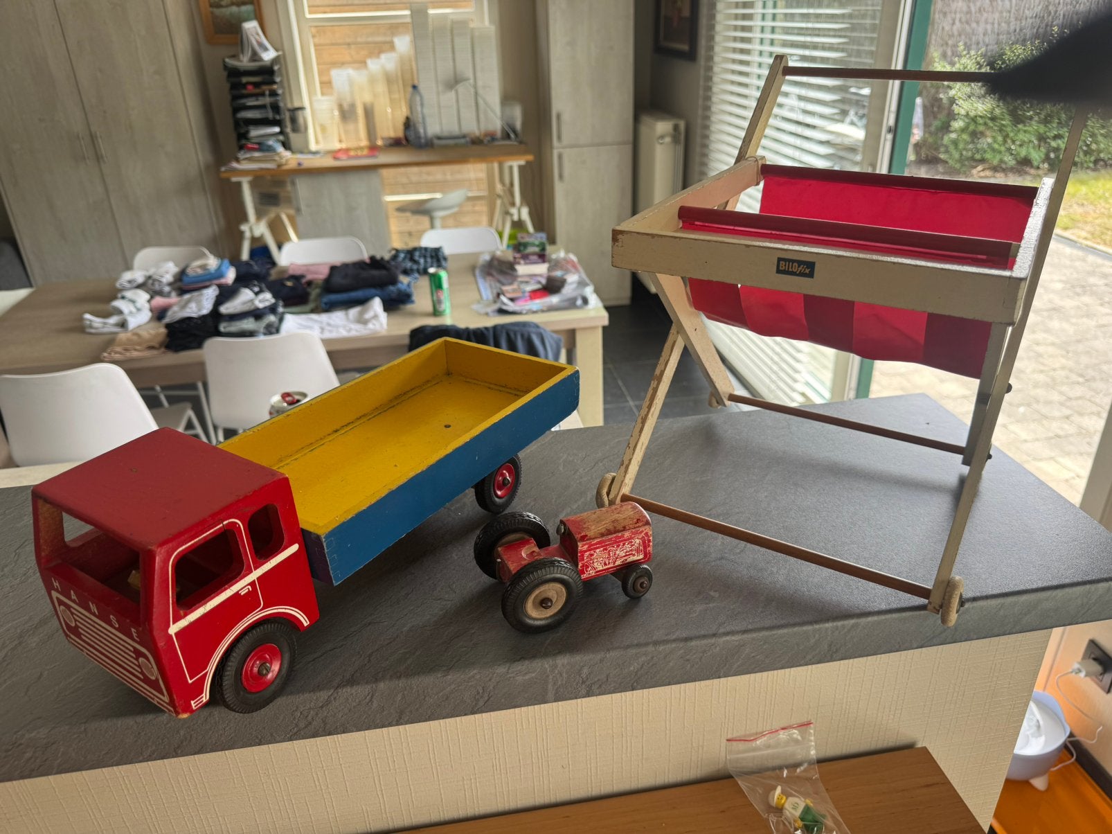 Houten Lego gerelateerd, Ophalen of Verzenden, Gebruikt