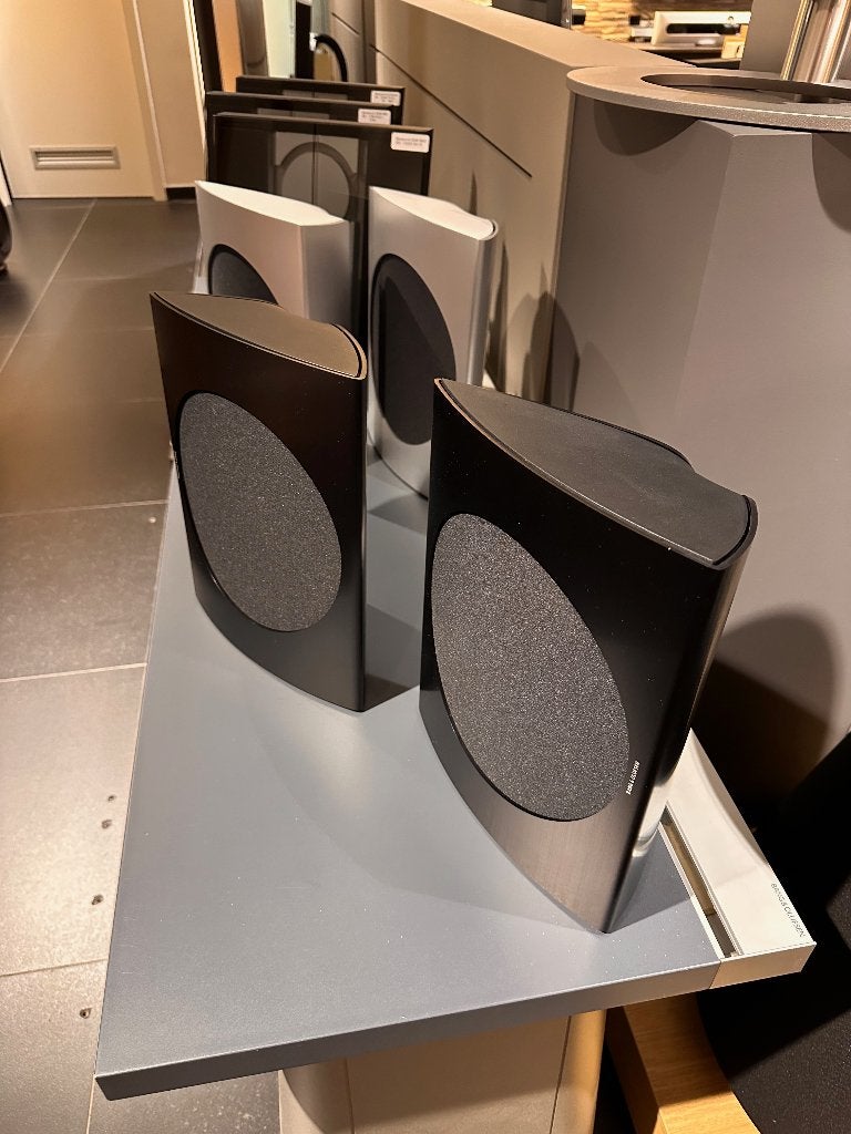 Bang & Olufsen Beolab 17 black alu WISA - B&O, TV, Hi-fi & Vidéo, Info@bang-olufsen.dk, Comme neuf, Enlèvement, Bang & Olufsen