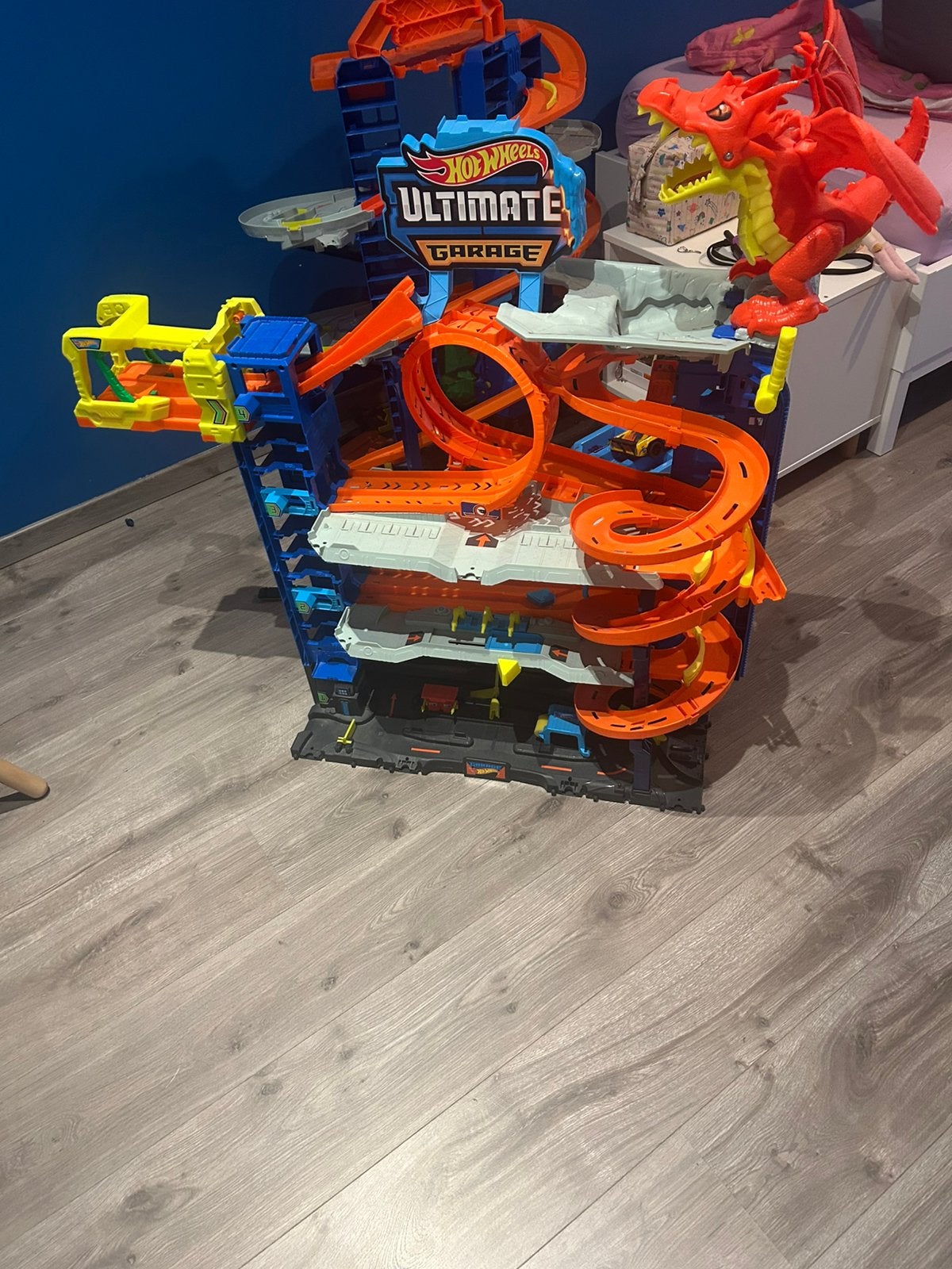 Hot Wheels Ultimate Garage, Ophalen, Zo goed als nieuw, Racebaan, Hot Wheels