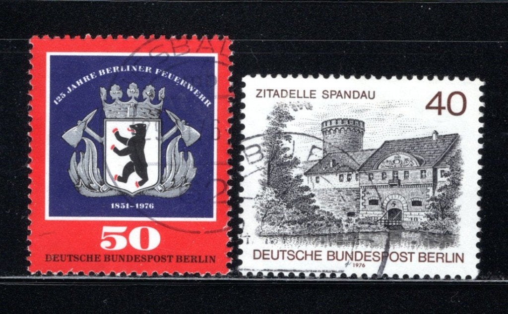 ALLEMAGNE BERLIN Année 1976 timbrée, Envoi, Affranchi