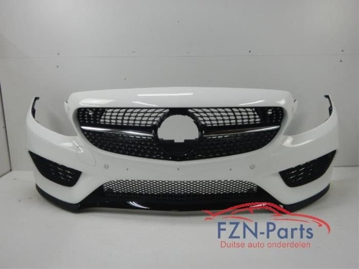 Voorbumper Mercedes C-Klasse (22720896), Enlèvement ou Envoi, Utilisé, Avant, Pare-chocs