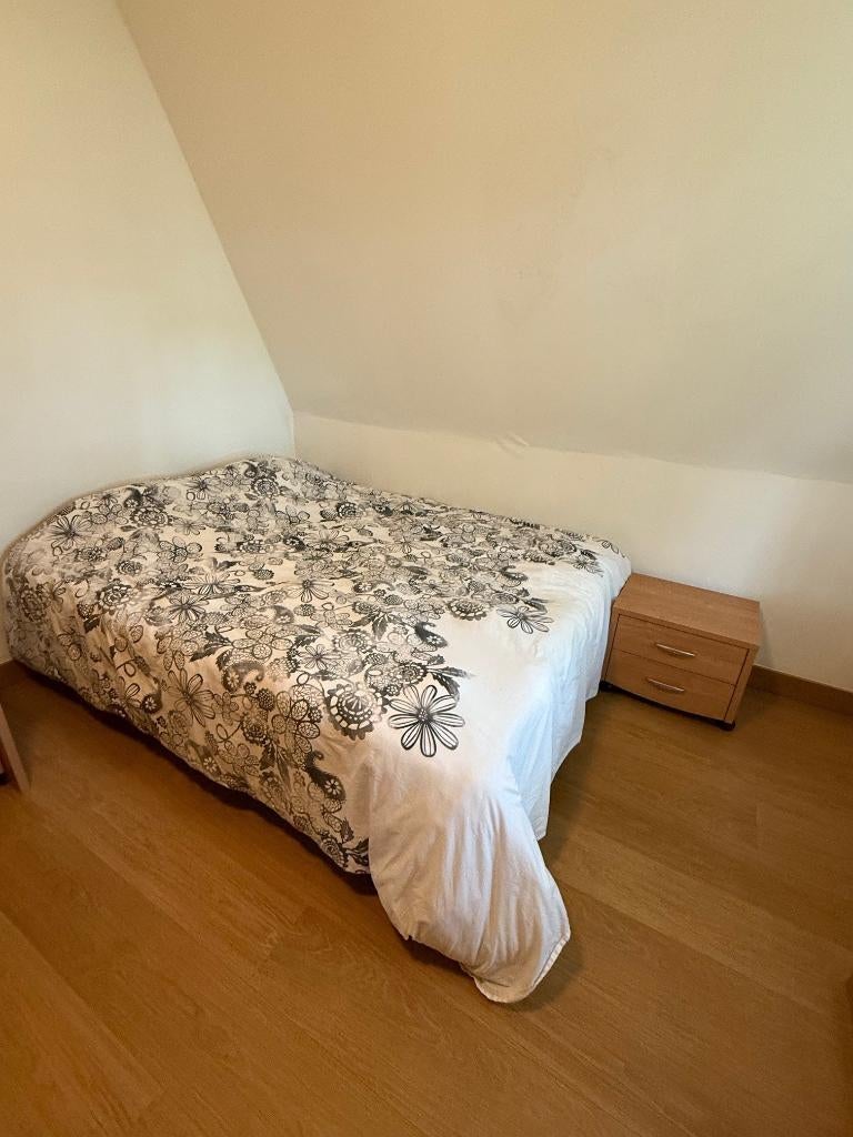 Bed, Huis en Inrichting, Slaapkamer | Bedden, Ophalen, Gebruikt, Tweepersoons, 200 cm