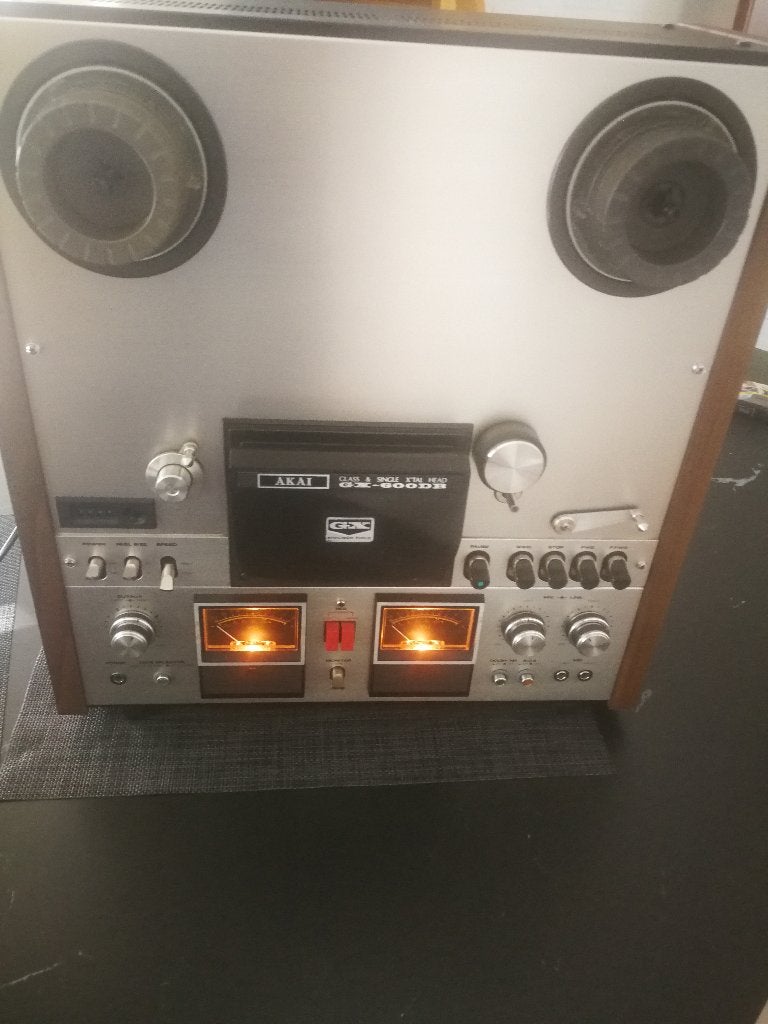 Akai GX-600DB met 2 adapters uit 1975, Audio, Tv en Foto, Bandrecorder, Bandrecorder, Ophalen
