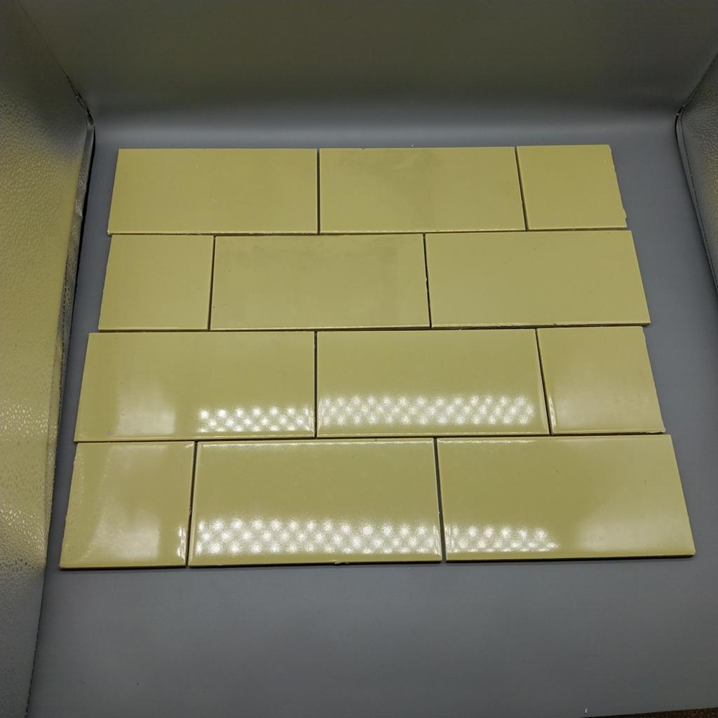 Vintage wandtegels jaren 60/70  lichtgroen geglazuurd  180st, Ophalen, Minder dan 20 cm, Minder dan 20 cm, Wandtegels