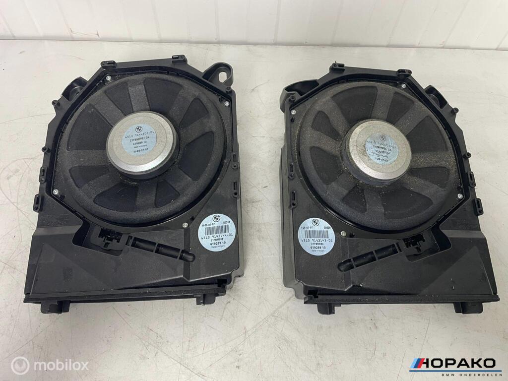 Subwoofer set BMW E90 E91 E92 E93 hifi 65139144202, Gebruikt, Einsteinlaan 5 rijswijk, Bmw, Ophalen of Verzenden