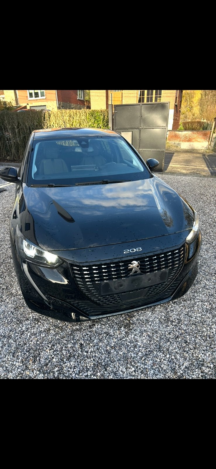 BONNE PEUGEOT 208 ALLURE, Autos, Cuir, Achat, Euro 6, Noir
