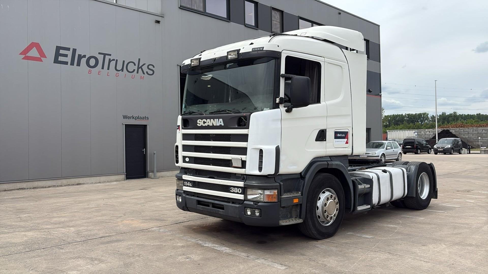 Scania 114 - 380 (MANUAL GEARBOX / BOITE MANUELLE) EL23792, Autos, Camions, Euro 2, Achat, Boîte manuelle, Autres couleurs