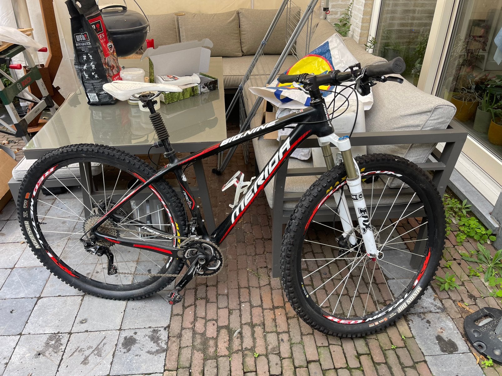 Merida big nine 17”, Ophalen, Zo goed als nieuw, Merida