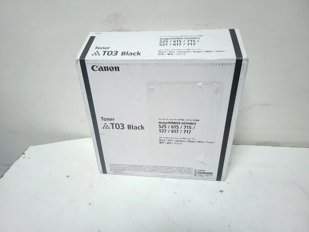 Canon T03 toner zwart (origineel), Informatique & Logiciels, Fournitures d'imprimante, Enlèvement ou Envoi, Neuf, Toner, Canon