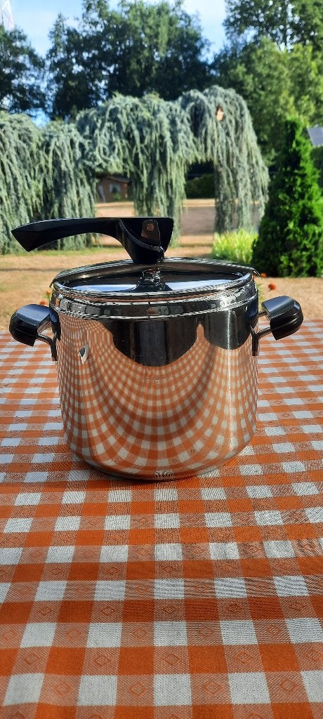 Snelkookpan, Huis en Inrichting, Keuken | Potten en Pannen, Ophalen, Zo goed als nieuw, Inox, Snelkookpan