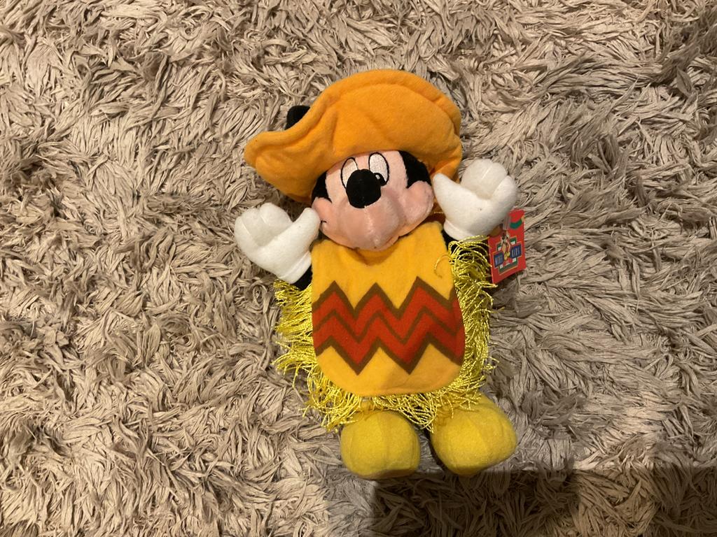 Mickey knuffel, Ophalen, Zo goed als nieuw