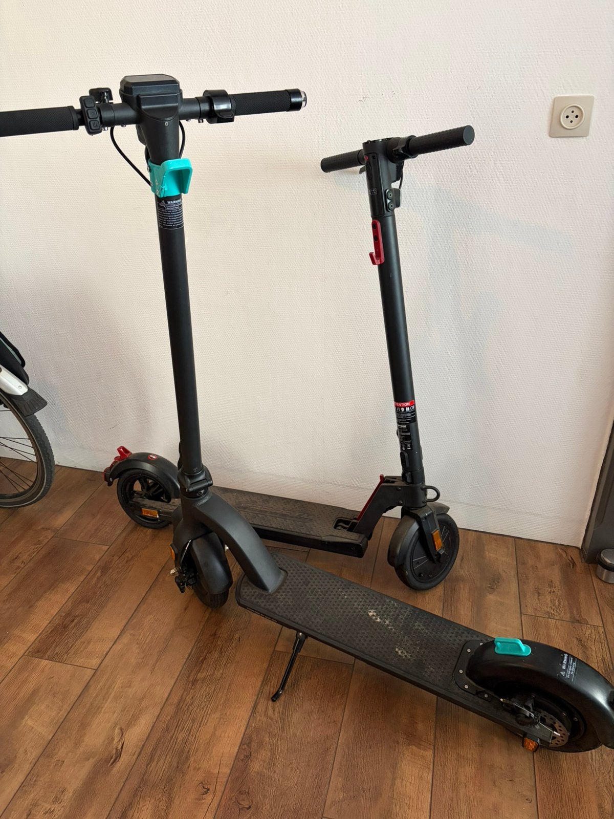 Twee E-steps te koop, Enlèvement, Step électrique (E-scooter)