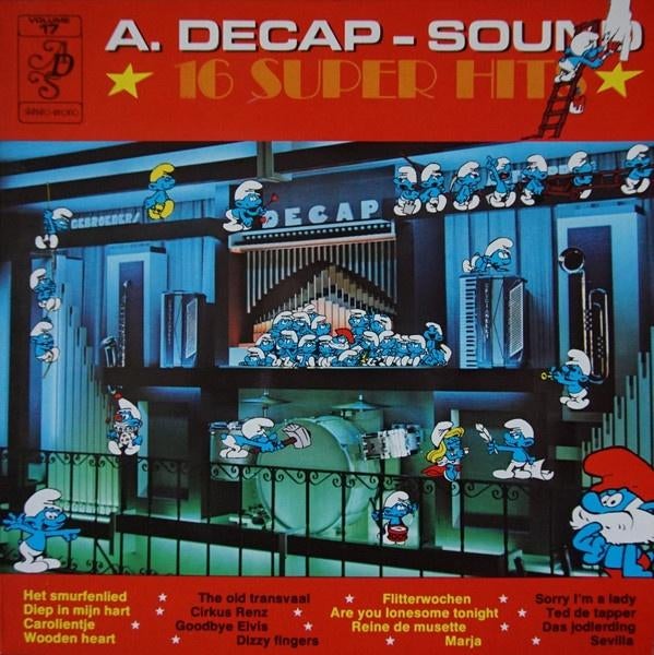 Decap Antwerp - A. Decap-Sound - 16 SuperHits - Vol. 17-LP -, Cd's en Dvd's, Vinyl | Nederlandstalig, Ophalen of Verzenden