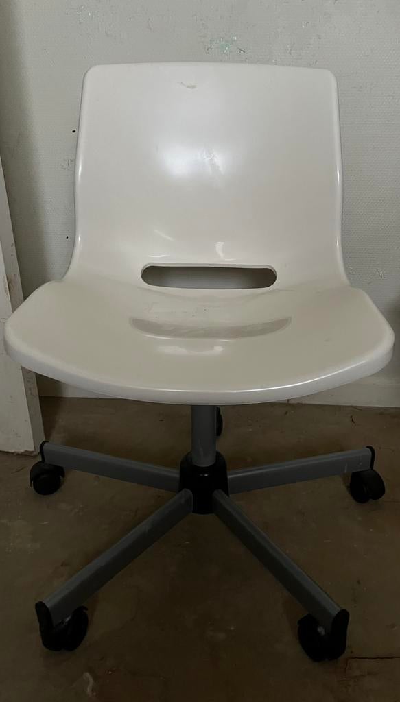 chaise de bureau, Enlèvement, Comme neuf, Blanc, Chaise de bureau