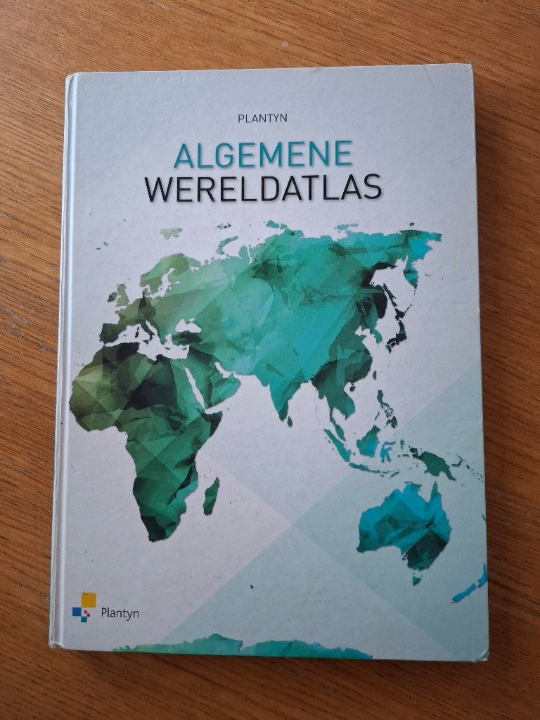 Algemene wereldatlas Platyn 2017, Plantyn, Autres atlas, Enlèvement, Utilisé