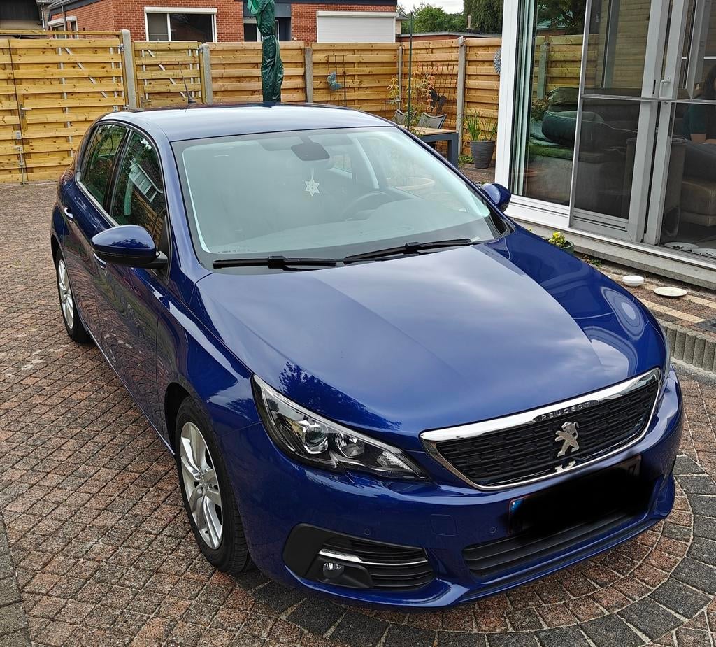 PEUGEOT 308 pure tech  2018 /22.060km, Automaat, Zwart, Blauw, USB