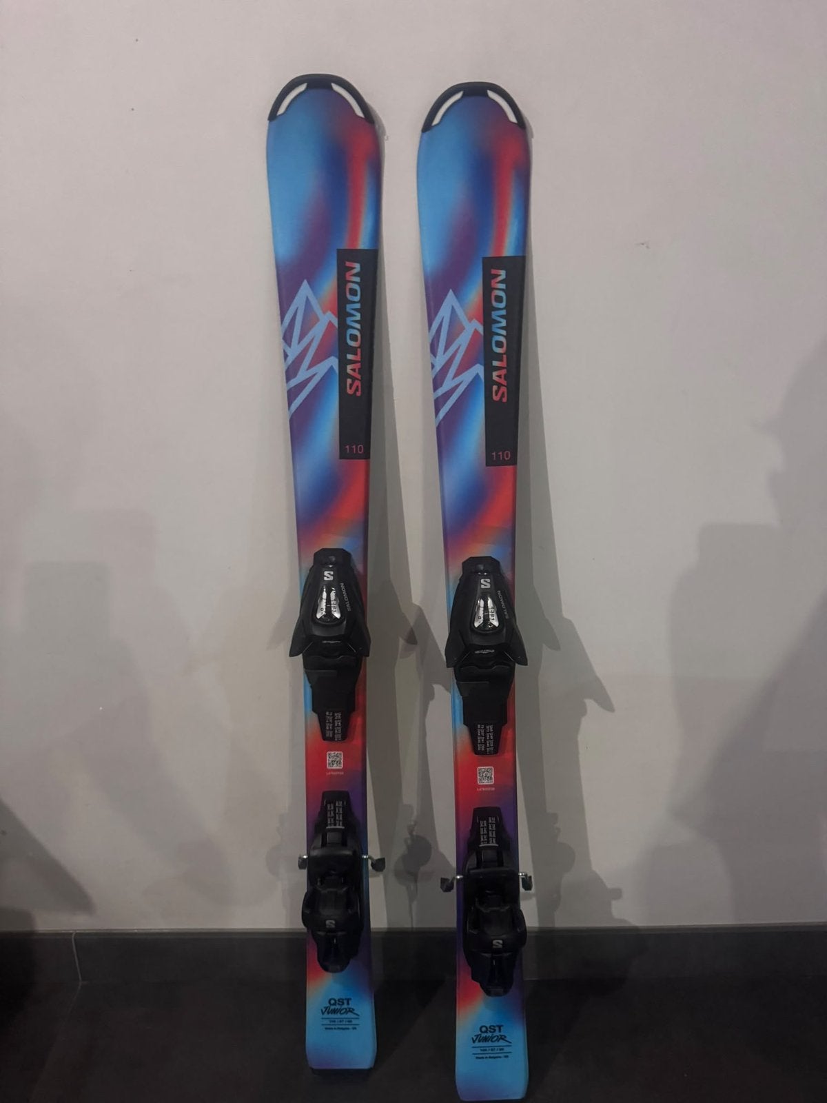 Skilatten Salomon qst junior maat 110, Enlèvement, Comme neuf, Salomon