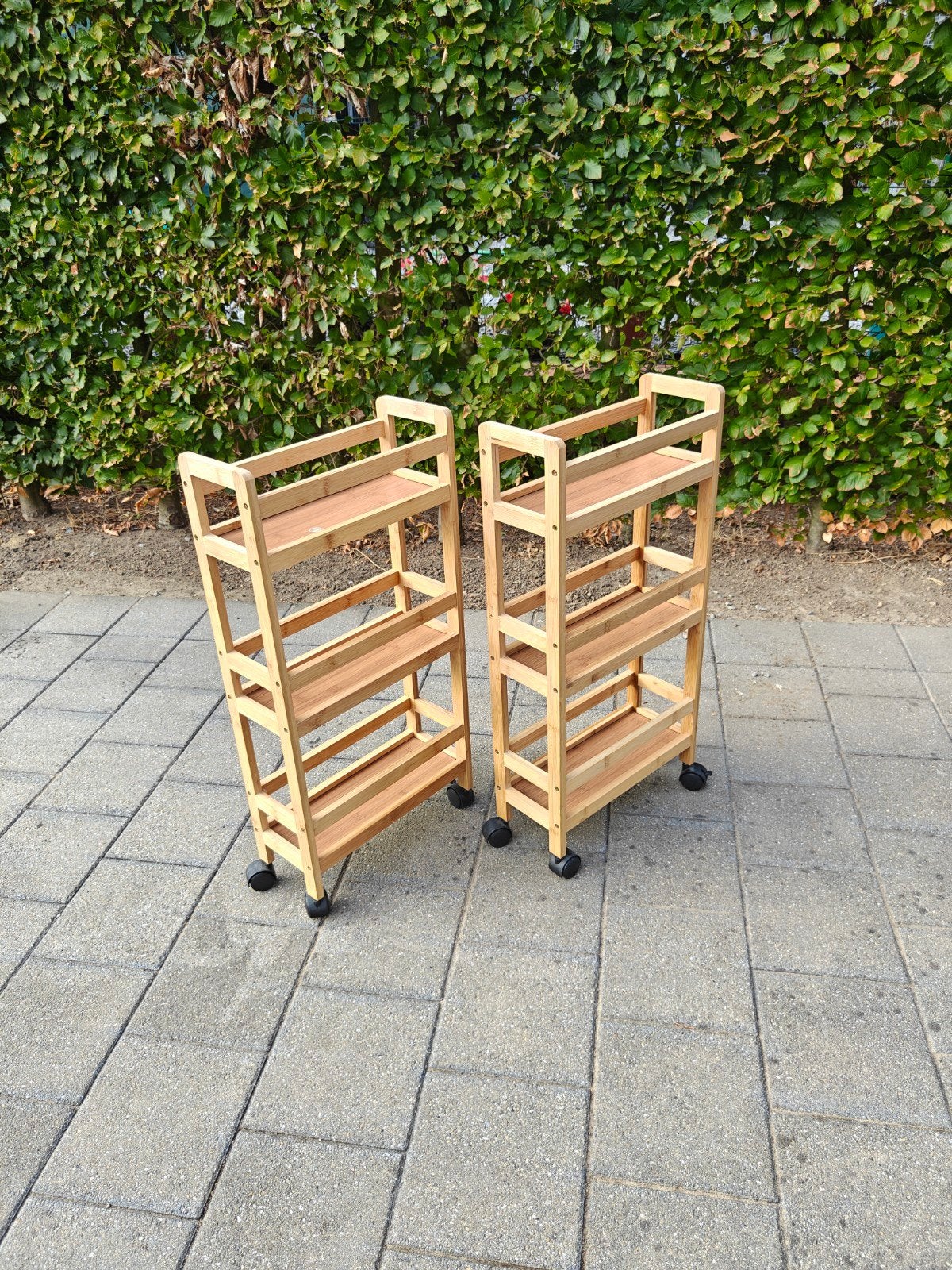 Étagère de salle de bain à roulettes Weba, Maison & Meubles, Enlèvement