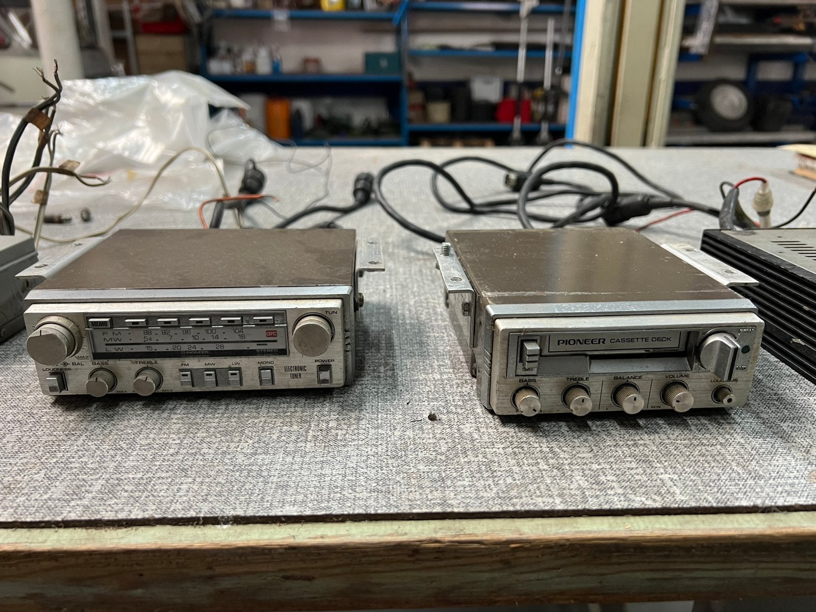 !!!Vintage Pioneer Lonesome CarboyKP-66G + GEX Tuner + GM-40, Ophalen, Gebruikt