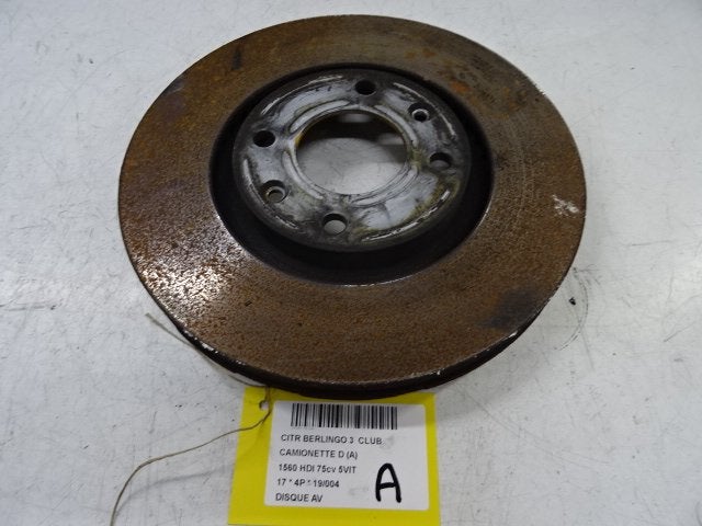 FREIN DISQUE AVANT Citroën Berlingo (01-2008/06-2018), Utilisé, Citroën